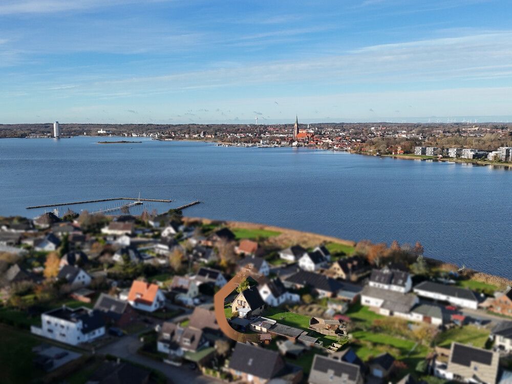 Fahrdorf an der Schlei - mit Blick auf Schleswig