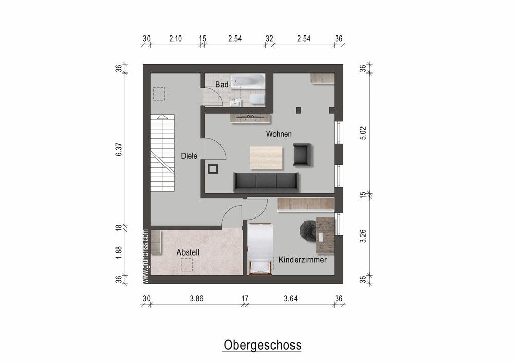 Grundriss OG