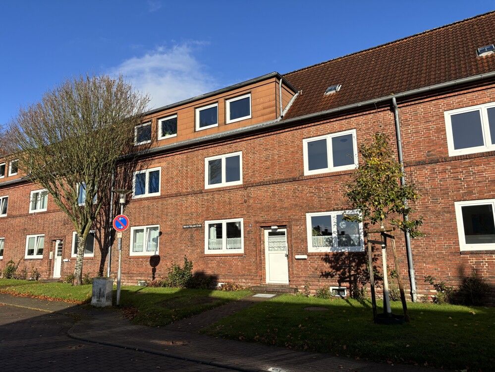 Der Eingangsbereich für fünf Wohneinheiten