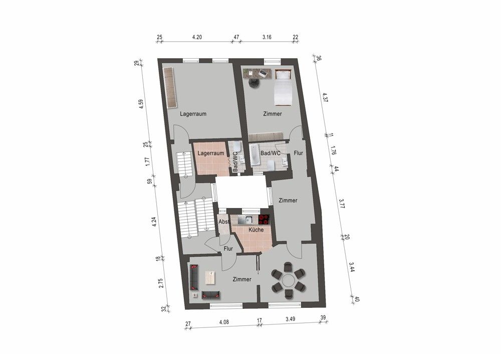 Grundriss 2. OG