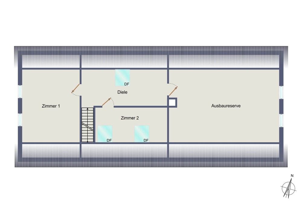 Grundriss Dachgeschoss