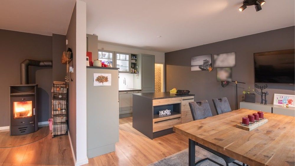 Esszimmer+Küche Stadtvilla
