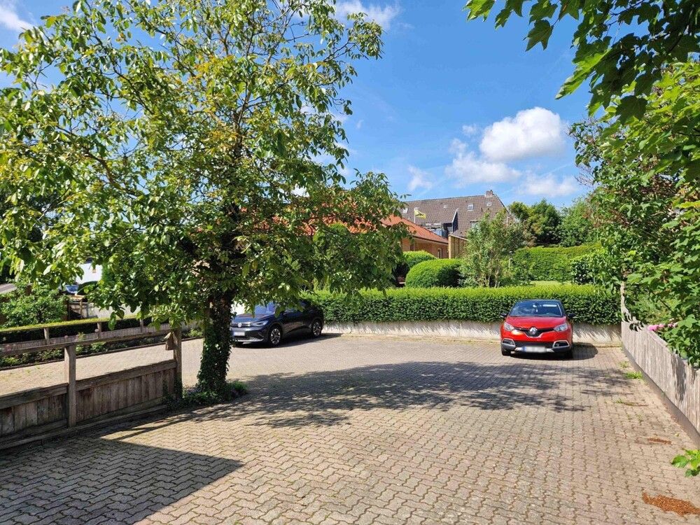 Der Hofparkplatz