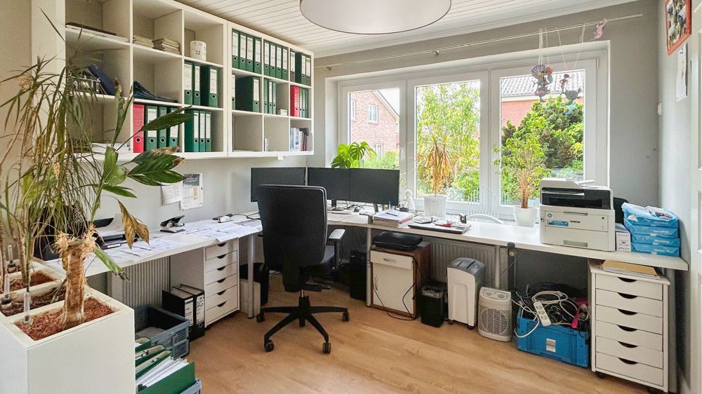 Arbeitszimmer im Wohnbereich