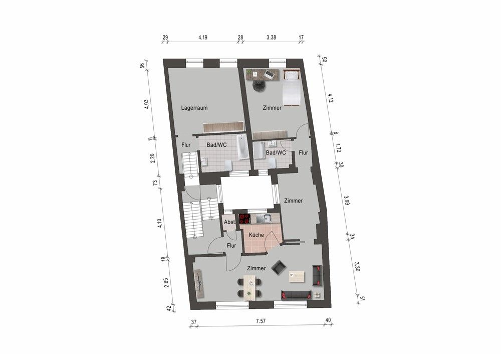 Grundriss 1. OG