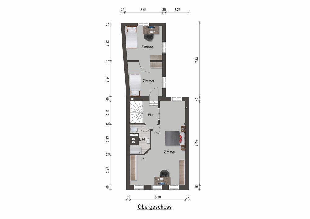 Grundriss OG