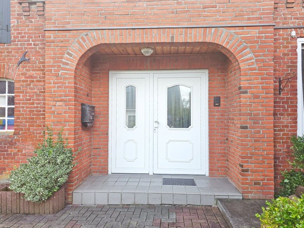 Eingangsbereich zur Dachgeschosswohnung