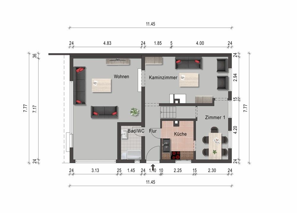 Grundriss EG