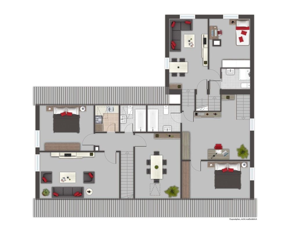 Grundriss Obergeschoss