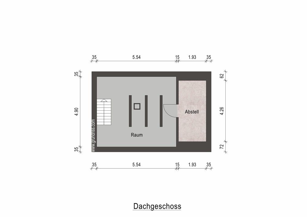 Grundriss DG