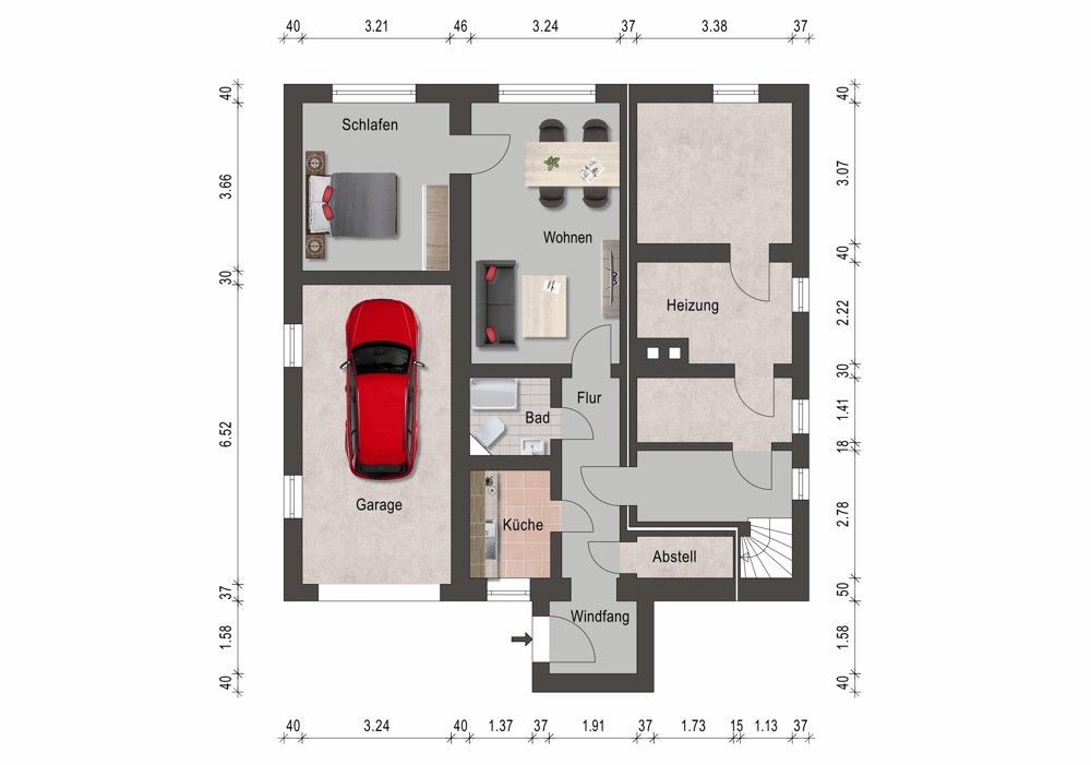 Grundriss EG