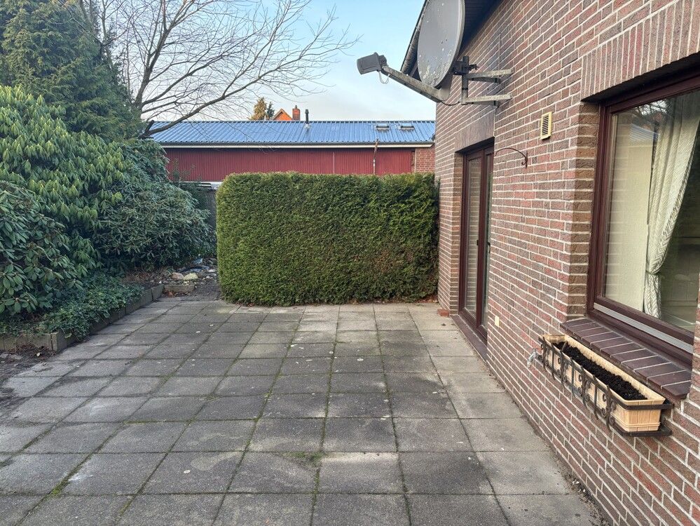 Die südlich ausgerichtete Terrasse