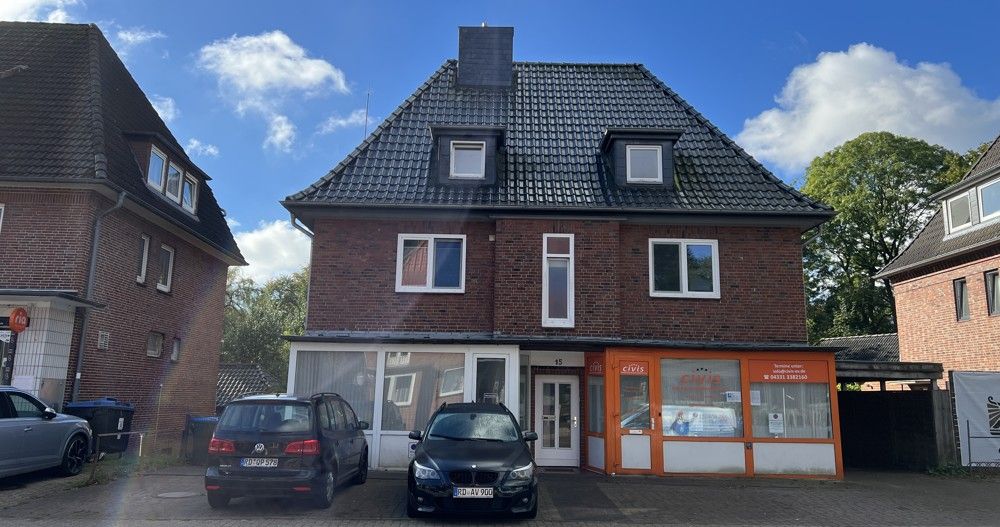 Hausansicht von der Straße